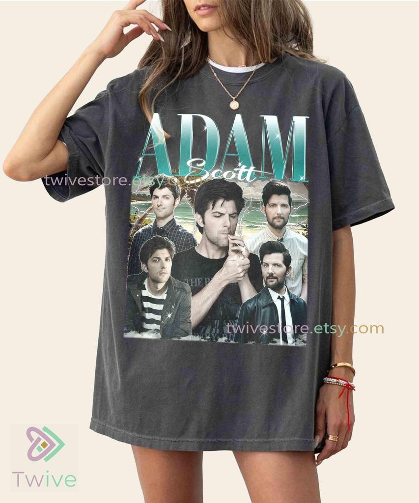 Vintage Adam Scott Tshirt, Adam Scott Tees, Adam Scott Retro Shirt, Funny Adam Scott Tees, Movie Shirt, Adam Scott Merch, Comedian Tees