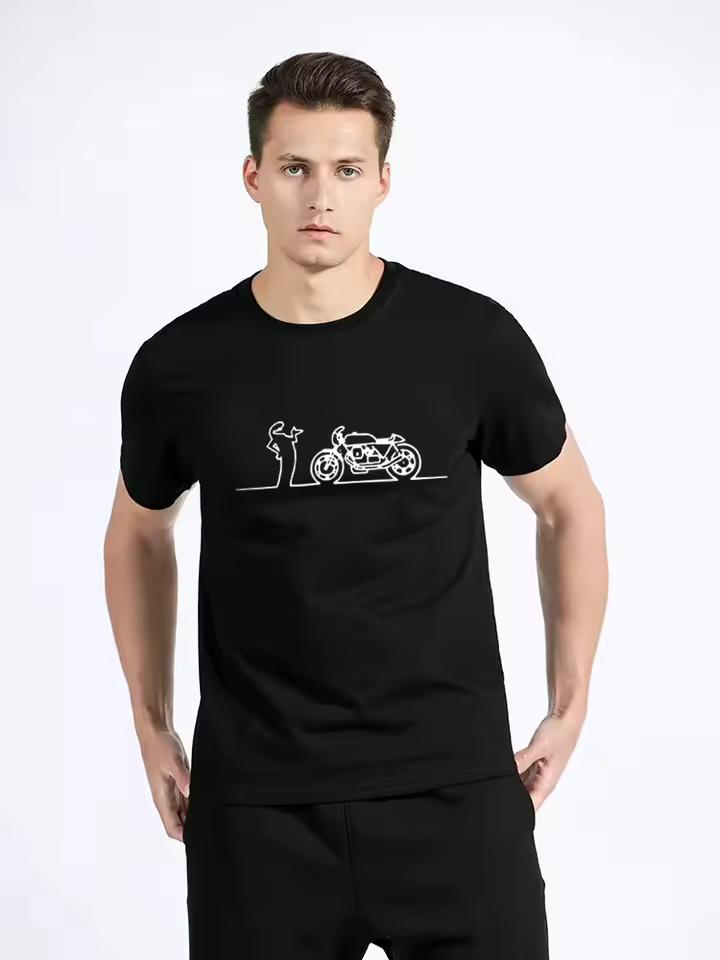 Men Women Moto La Linea Nomads T Shirt Tshirt Streetwear