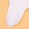 3/5/10/20 Pairs of Women's Crew Socks, White, Heart Pattern, Comfortable, Breathable, Moisture-Wicking