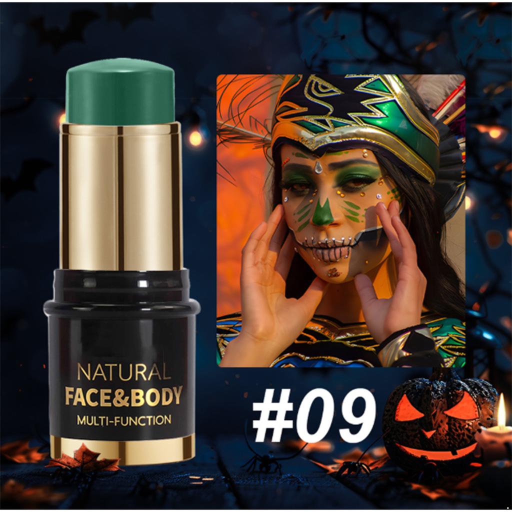 Набор мелков для грима, светящихся в темноте, неоновый УФ-набор для боди-арта, флуоресцентный Хэллоуинский макияж для взрослых, детей, вечеринка, косплей, карнавал, Марди Гра