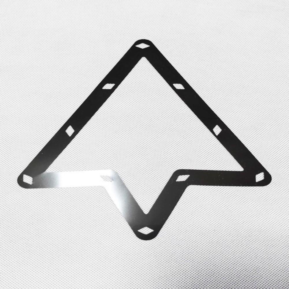 6pcs Black Billiard Rack 10 Pcs Marker Dots Billiard Ball Rack Ball Holder  Pool Table