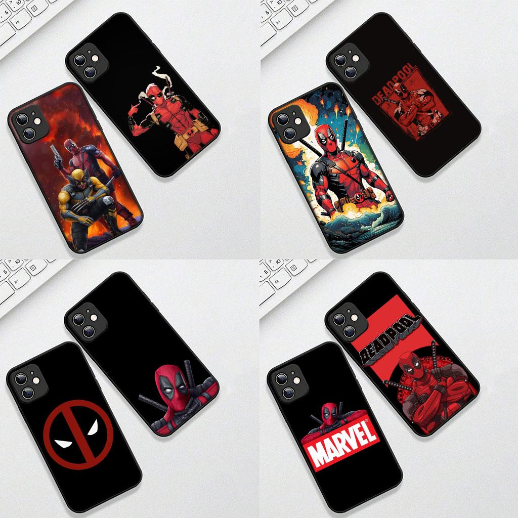 Чехол для телефона Deadpool Marvel Dead Pool для Motorola Moto Edge 70 60 Fusion NEO Pro G Stylus G56 G96 G52 G04 G05 20 Мягкий чехол