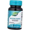 Витамины для кожи, волос и ногтей, Biotin Forte with Zinc, 60таб (36344132)