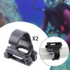 Snorkel Keeper Tube Holder Clip Spare Part,Black for Diving Replacement Accessories