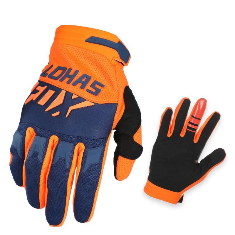 LOHASFOX Full Finger Mountain Bike Gloves Off-Road Cycling Durable Anti-Slip 6 Colors Available