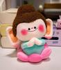 Плюшевая игрушка Кукла Будда Лотоса Мультяшная Аниме Милая Ручная Работа Подушка 3 Размера 30см/40см/50см Детский Подарок на День Благодарения