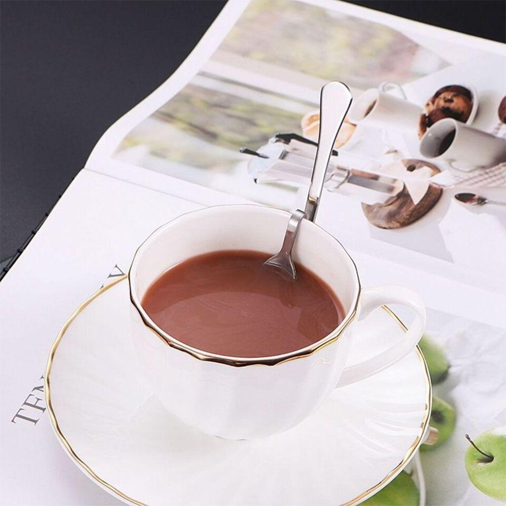 Чайная ложка Twist с изогнутой ручкой, подвесная чашка, ложка, оригинальная приправа, половник