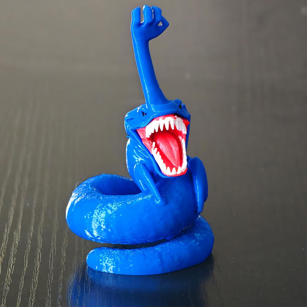 Новая 3D-печатная фигурка морского монстра Блуп Гран Маха, модель, шарнирная, декоративная фигурка существа, коллекционная фигурка, рождественский подарок