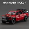 Новый 1:32 Dodge RAM 1000 TRX Mammoth Picku Модель легкосплавного автомобиля со звуком и светом инерционный детский игрушечный коллекционный подарок на день рождения
