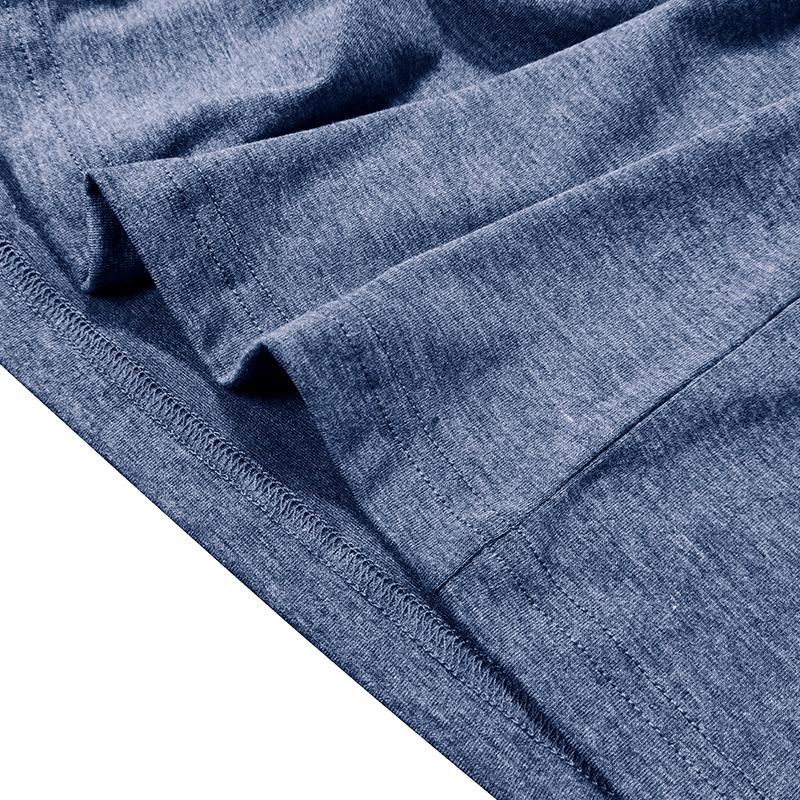 Fashion Men's Collision Round Neck Short-sleeved T-shirt Loose Versatile Tops Trend Casual Body Shirt