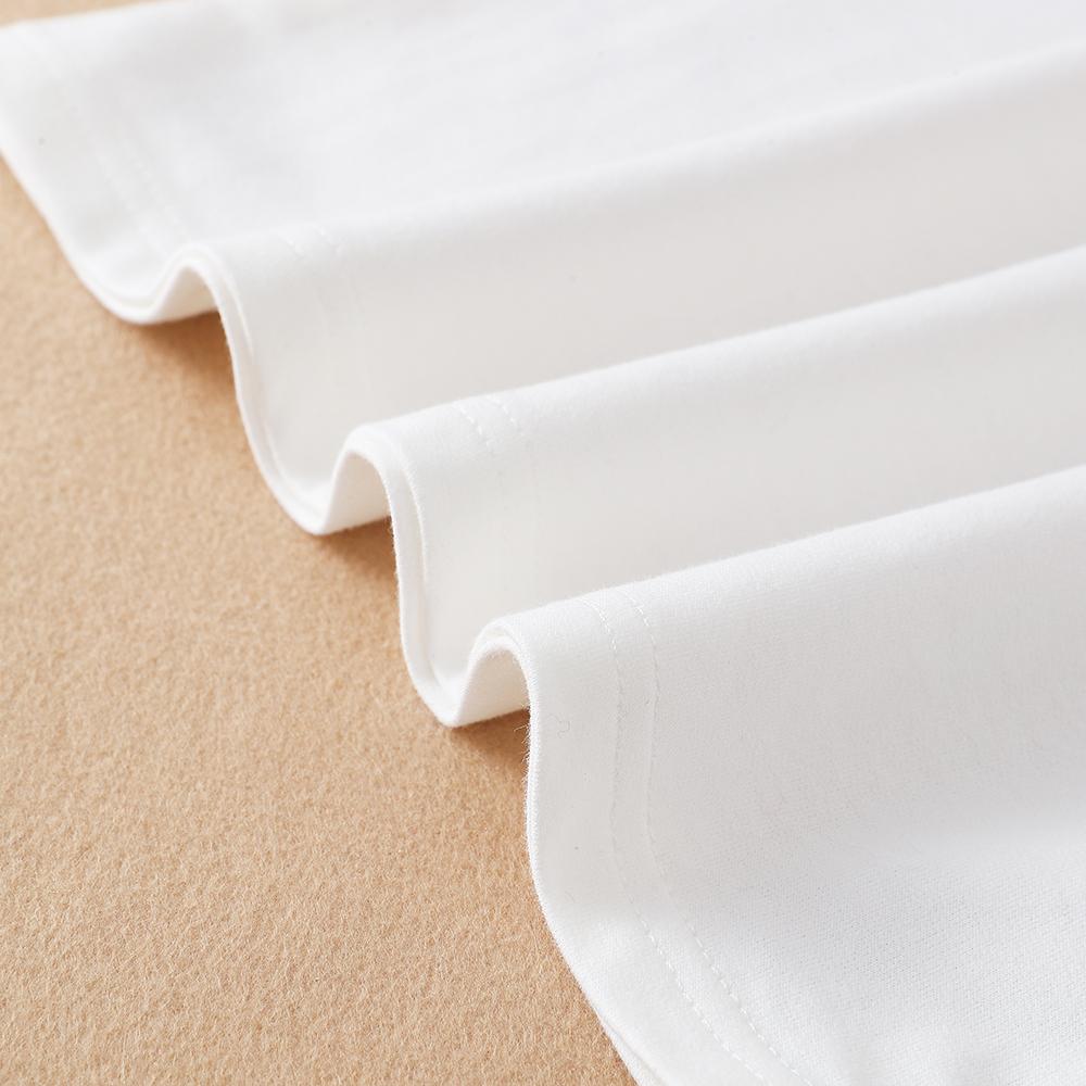 Тонкая базовая футболка с вышитым кукольным воротником для девочек, весенне-осенняя детская одежда-поло из хлопка