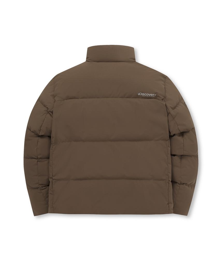 Discovery Expedition Men'S Leicester G High-Neck Goose Down Short Padded Jacket (D/Brown)