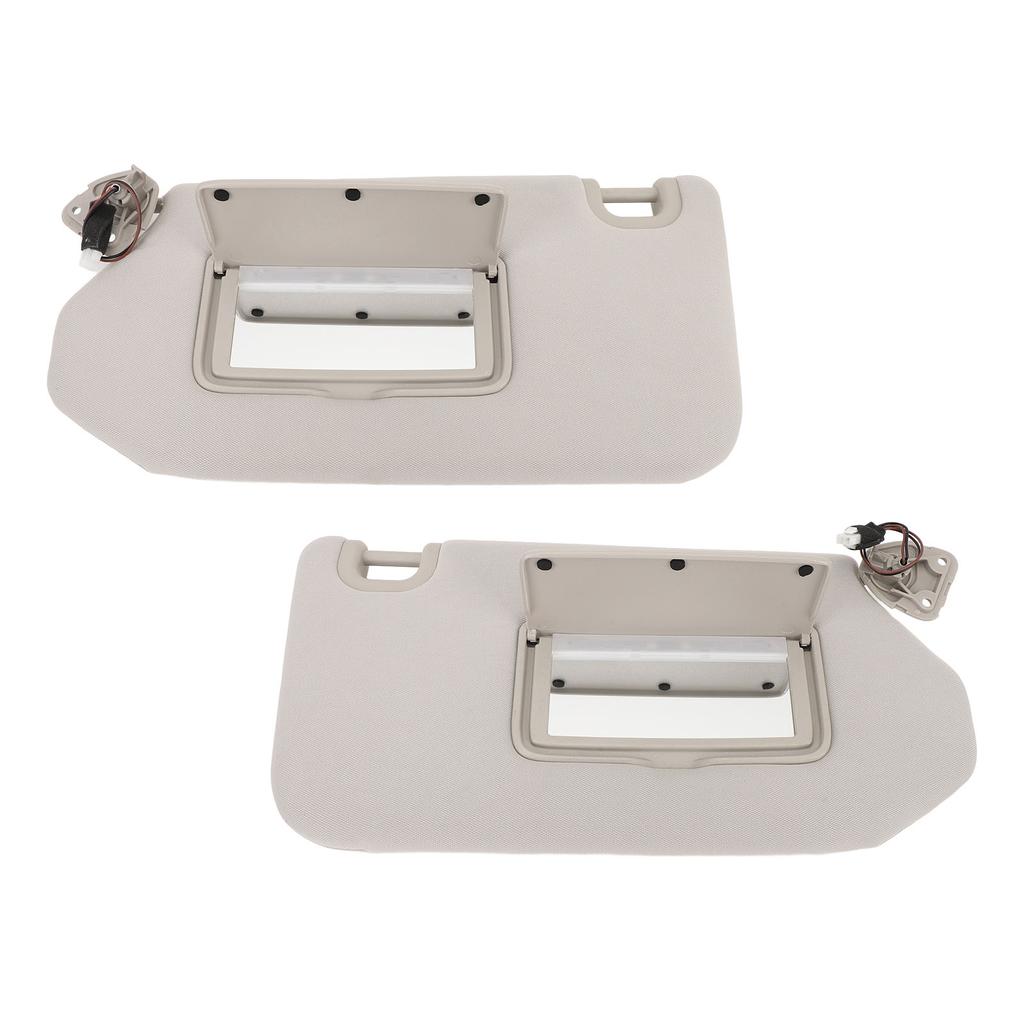 Front Sun Visor Sturdy Long Lifespan Gray Sun Visor Replacement for QX60 2013‑2018 Left Hand Drive