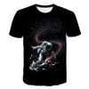 Kids Summer Astronaut Tees T-shirts for Boys and Girls Casual Short Sleeve Children 1-14 Years Old Astronaut Tops Tees Costumes