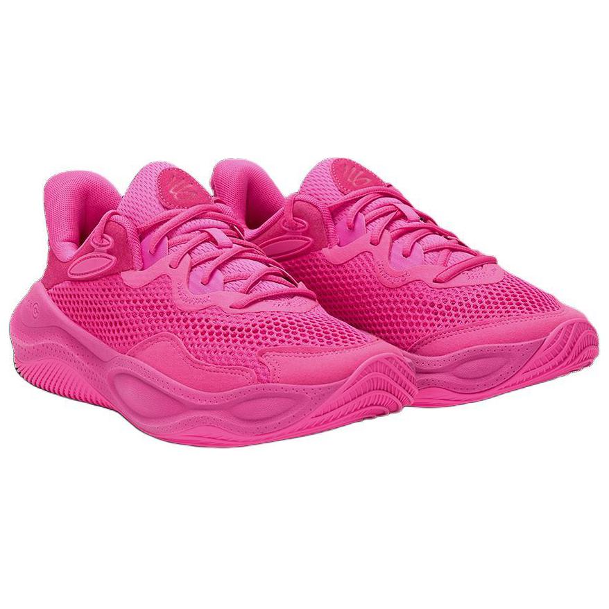 Under Armour Curry Splash 24 Slip Resistant Low top Basketball Shoes Unisex Rich Purple 3028193-652