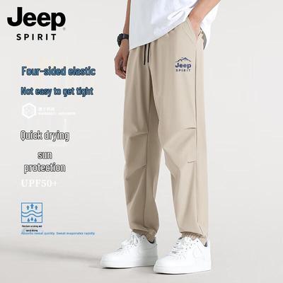 Мужские летние быстросохнущие брюки-джоггеры JEEP SPIRIT