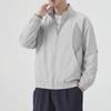 Men's Casual Stand-Collar Colorblock Flight Jacket