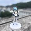 Геншин Импакт Гань Юй Горничная Аниме Фигурка Игрушки 18 см