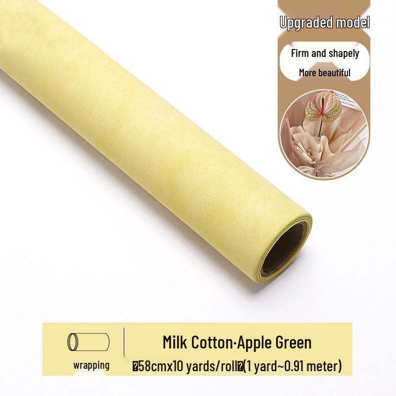 Водонепроницаемая съемная хлопковая бумага для упаковки цветочных букетов.