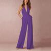 Women's Banquet Dress Jumpsuit Sexy Hanging Neck Women's Trousers