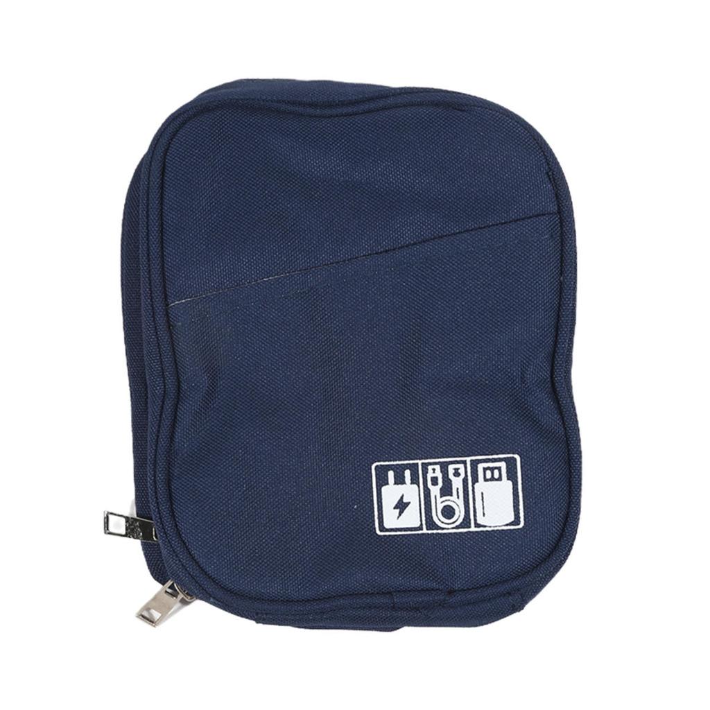 Portable Data Cable Organizer Bag Water-proof USB Power Bank Earphone Storage Case Travel Digital Accessories Pouch