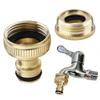 Brass Pressure Washer Hose Adaptor Garden Water Pipe Adapter  Watering Equipment