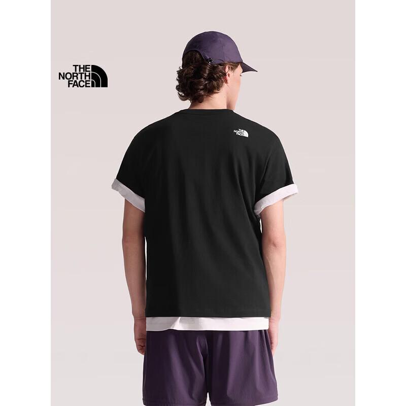 The North Face Мужская и женская футболка с принтом для улицы 8GWB