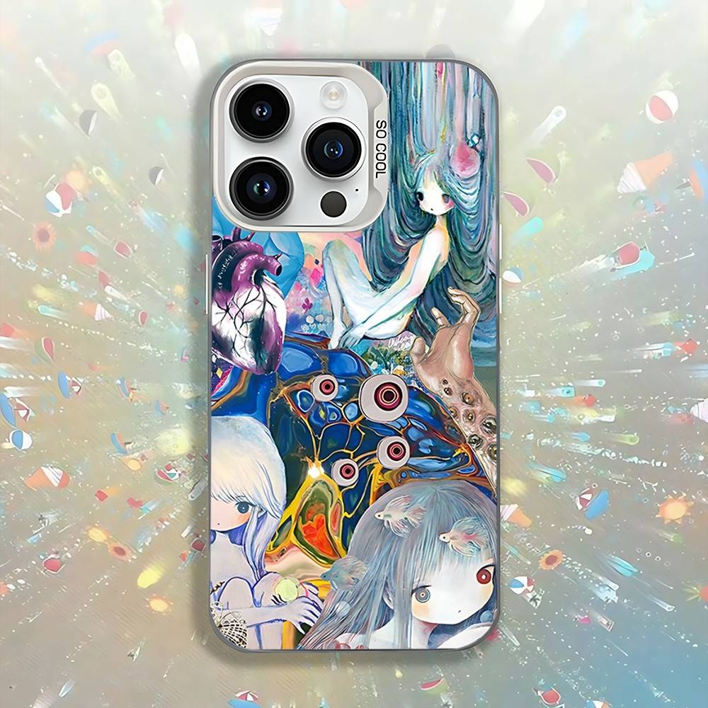 Kikuo SINGER Japan Music Phone Case For iPhone 12,16,17,14,13,15,11,Pro,XS,Max,Plus,Mini,SE4,E White Matte Shockproof Cover