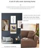 Four Seasons Waterproof Elastic Sofa Cover - Universal Fit for Heavy-Duty, All-Inclusive.