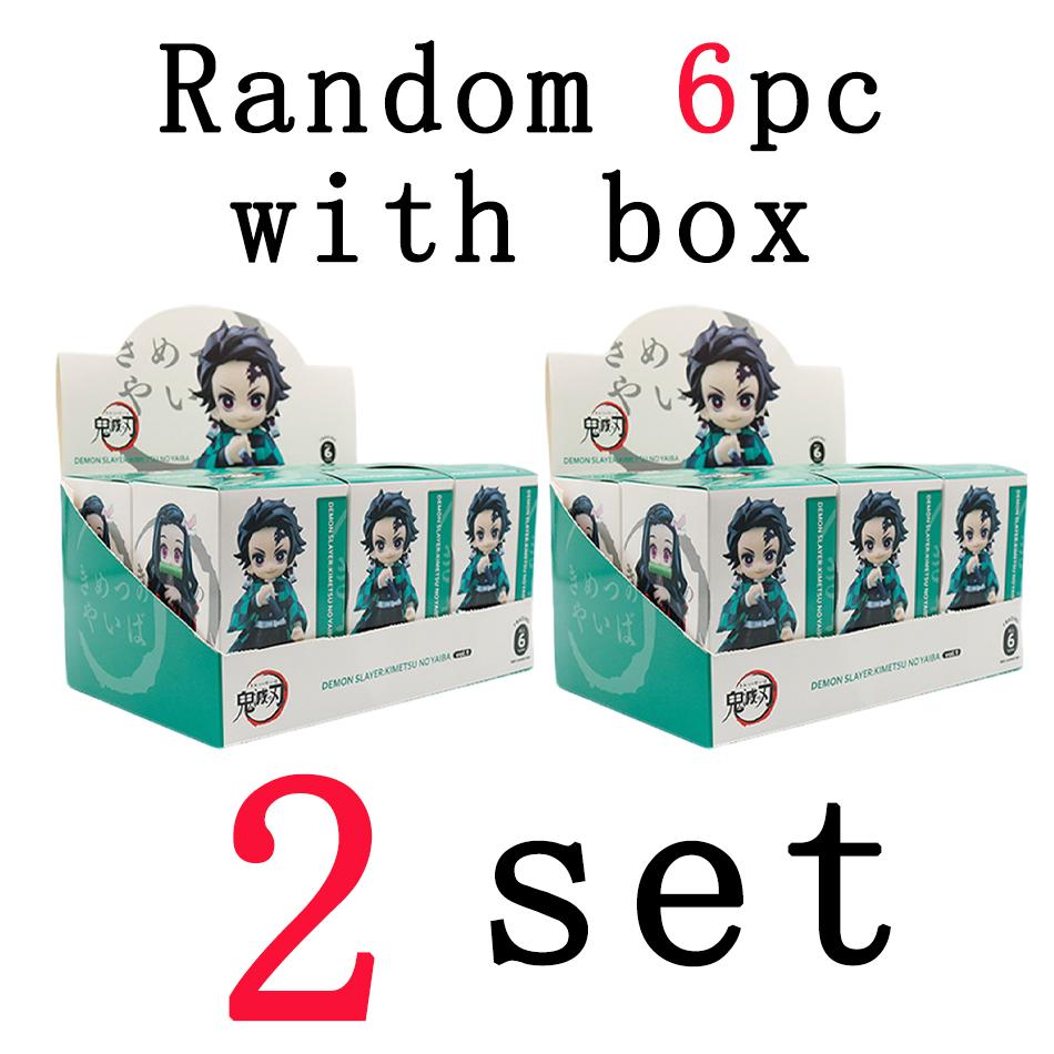 Украшения для комнаты фигурка kimetsu no yaiba камадо танджиро экшн-фигурка агацума зеницу незуко воин пвх модель игрушки