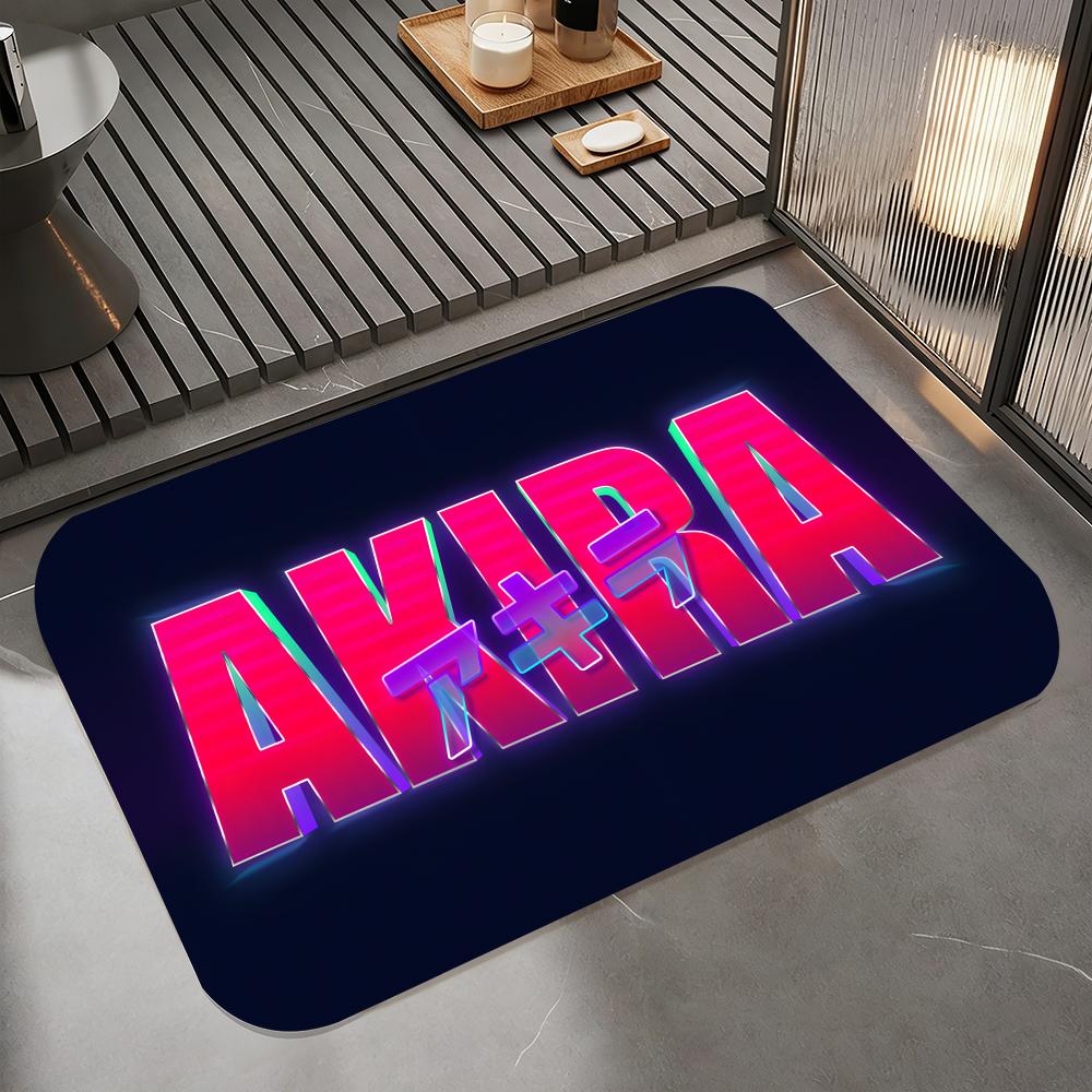 Fashion A-AKIRA Floor Mat Diatomite Bath Mat, Quick Dry Absorbent Non-Slip Door Mat