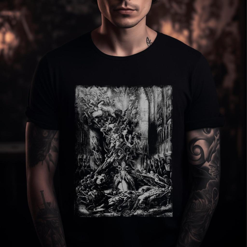 Witches Sabbath Unisex Men's T-Shirt, Occult Dance Tee