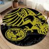 Club America Round Area Rug,Carpet Rug for Living Room Bedroom Sofa Playroom Decor,Non-slip Floor Mat