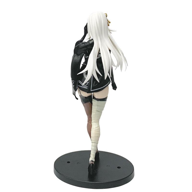 Отрицать:Автомата Ципао YoRHa Тип A №2 Фигурка Настольная Сексуальная Девушка 2B Ципао Маска GK Статуэтка Модель из ПВХ Коллекционная Игрушка