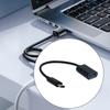 Высокоскоростной USB 2.0 Type C кард-ридер с поддержкой OTG, идеально подходит для бесшовного обмена файлами с ноутбуками и мобильными устройствами. Plug and Play