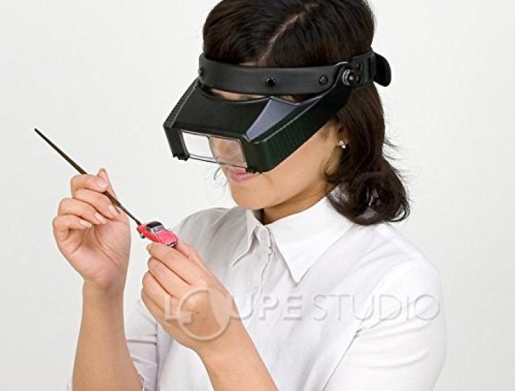 Лупа на голову бинокулярная Ikeda Lens BM120A