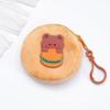 Mini Headphone Key Bag Keychain Pendant Pouch Cartoon Plush Coin Purse Girls Children Small Wallet Kid Zipper Change Money Bag