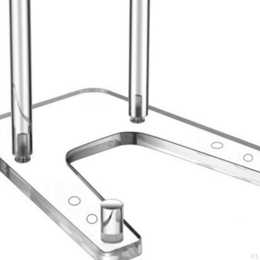 Plate Stand for Display Easel Adjustable Small Picture Frame Holder Collectible