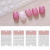 Show Unique Charm Eye-catching Excellent Self Adhesive Heart DIY Nail Art Stickers Manicure Decoration Manicure Decal
