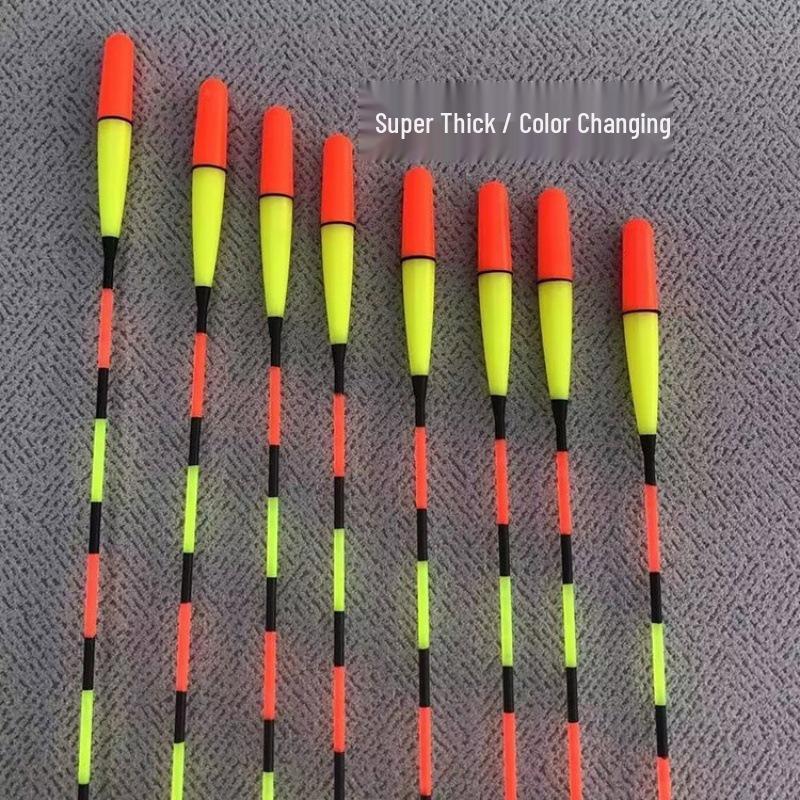 Светящийся электронный поплавок для рыбалки, меняющий цвет: Привлекательный, Суперяркий для ночной рыбалки в мутной воде - Идеально для карпа и крупной рыбы.