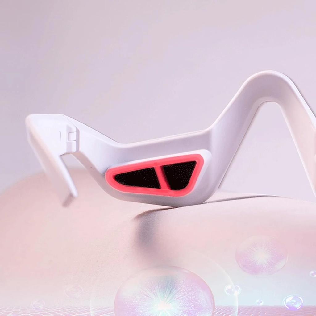 eye Botanique Paris Red Light Glasses for Under-Eye Device Relieving Dark Circles, Wrinkles, and Puffiness with Anti-Aging Benefits