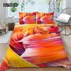 Colorful Duvet Cover Set King Size Blue Purple Red Stitching Pattern Comforter Cover Set Microfiber Polygon Flash Quilt Cover