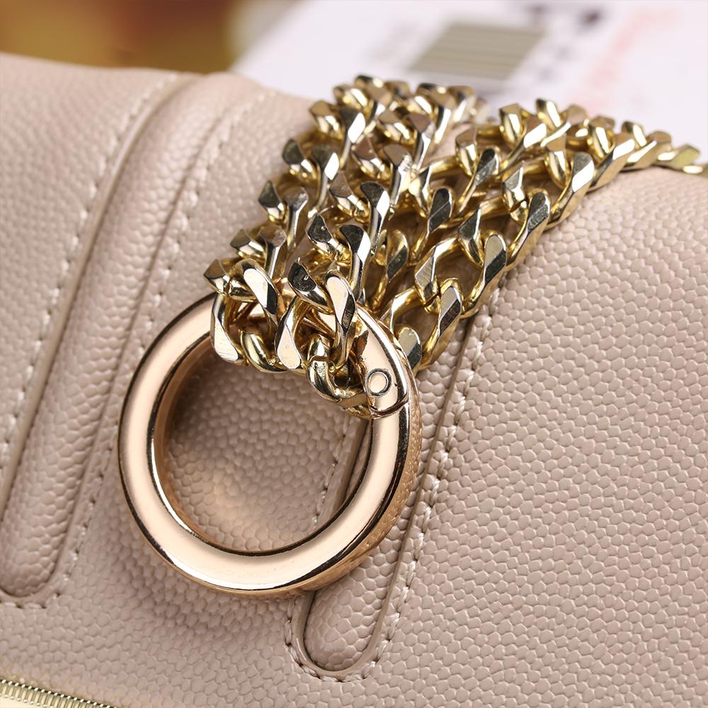 Round Push Trigger Bag Belt Buckle Spring O-Ring Buckles Carabiner Purses Handbags Snap Clasp Clip