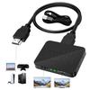 HDMI 1 2 Технология вывода Стабильный одновременный двойной экран Легко Широко совместимый с В комплекте: Инструкция на японском языке, HDMI-кабель, USB-кабель питания