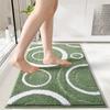 Губка для ванной комнаты Кашемировый утолщенный коврик для ванной Нескользящие ковры для умывальника Коврик для пола в ванной Коврик для двери в душевую Пена с эффектом памяти 3D Коврик
