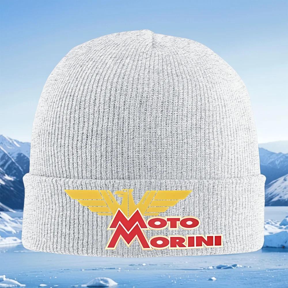 Moto Eagle Wings Badge Logo Design Unisex Women Unisex Knitted Hat Beanie Pullover Cap Winter Thermal Warm Christmas Outdoor Cyclin