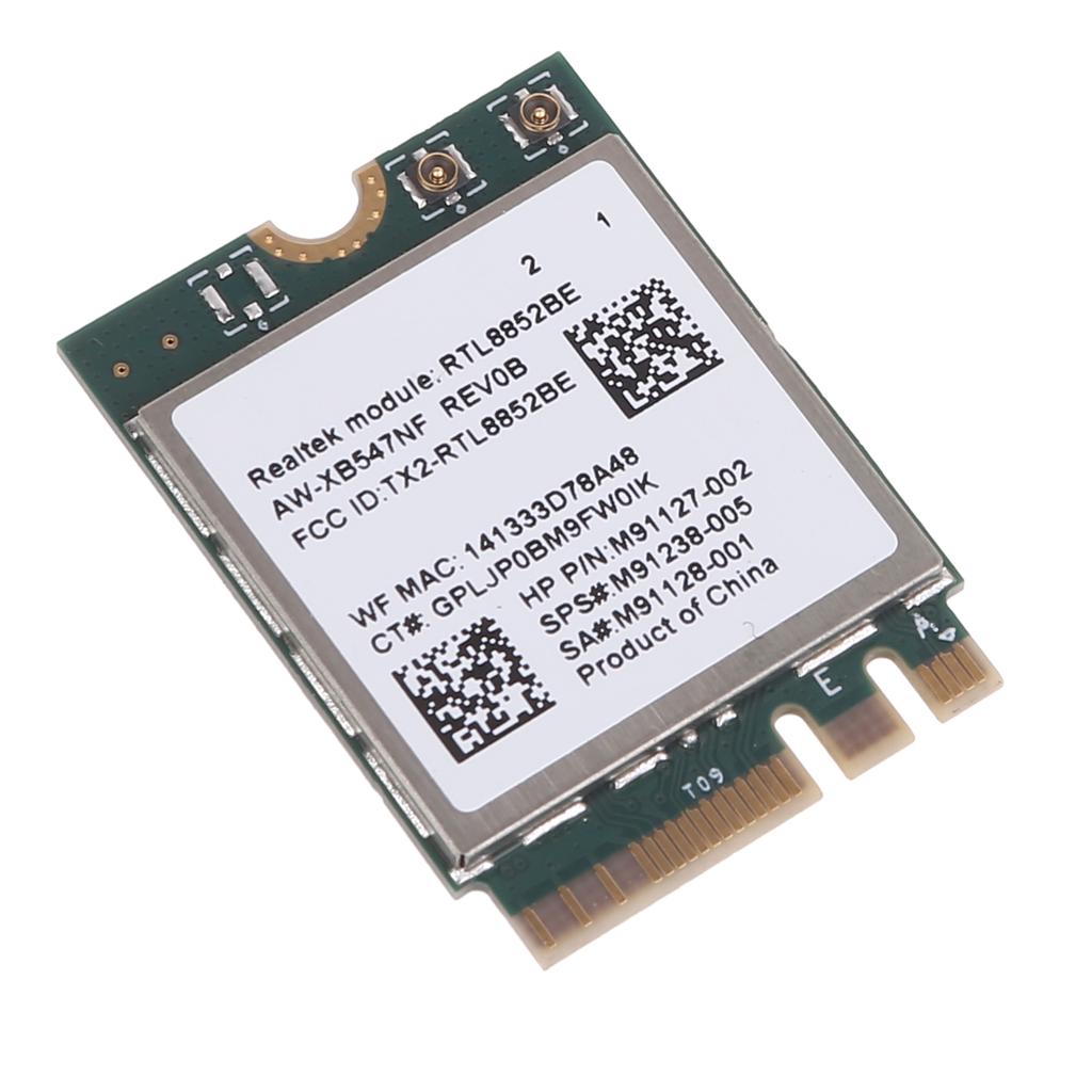 High-Performance RTL8852AE/RTL8852BE M2 MUMIMO Wireless Network Card Bluetooth-compatible5.2 for Faster Internet Speeds