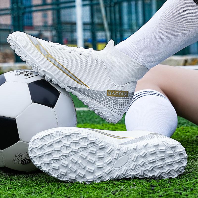 Football shoes low price long and short nails Amazon children's training factory direct sales student sports football shoes