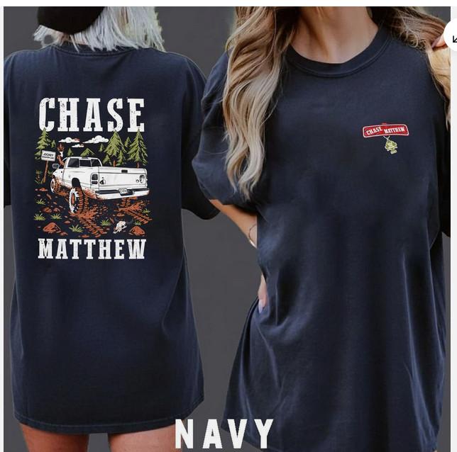Chase Matthew Your Dreams Tee Chase Matthew Merch Double Sided Unisex TShirt