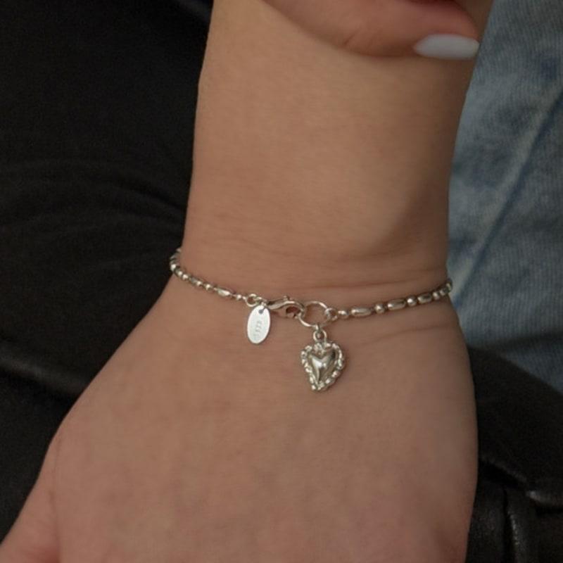 Melliv Кулон Уродливое Сердце Микс Браслет Цепочка Яйцо_mvb04